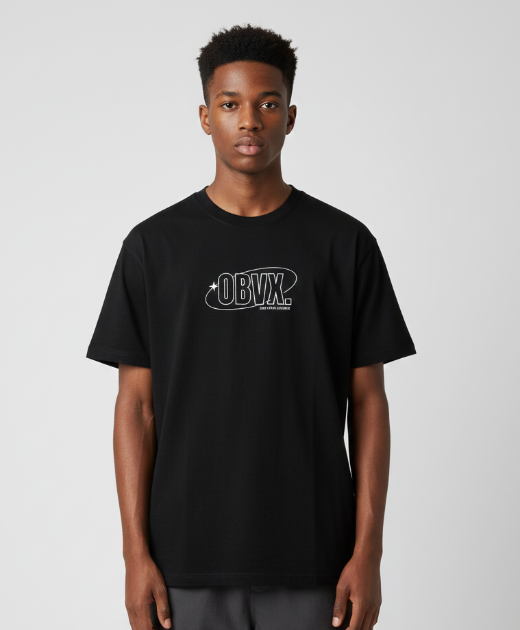 T-shirt OBVX Noir - Face